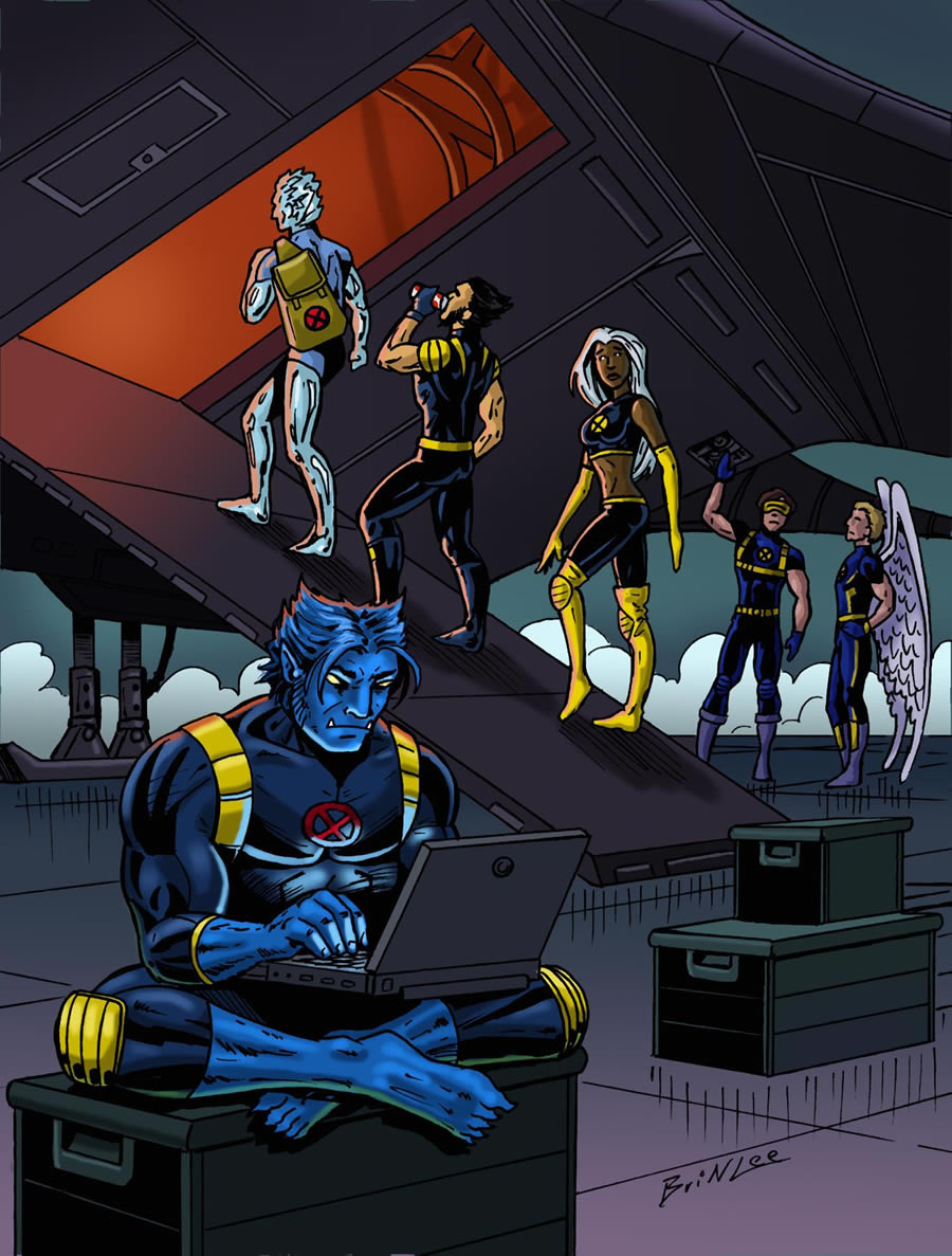 X-men Supreme Issue 18: Uprising Part 2 Panel 1